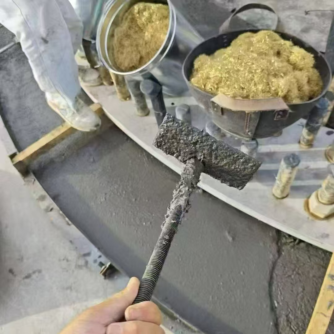赤壁C120钢纤维高强无收灌浆料 轧机压缩机汽轮机发电机锻压设备底座灌浆材料
